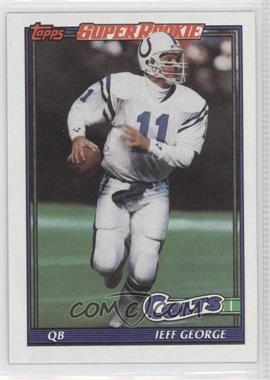 1991 Topps - [Base] #349 - Jeff George