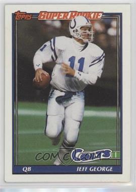 1991 Topps - [Base] #349 - Jeff George