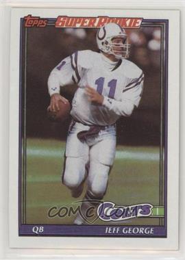 1991 Topps - [Base] #349 - Jeff George