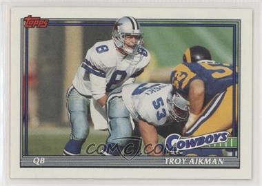 1991 Topps - [Base] #371 - Troy Aikman