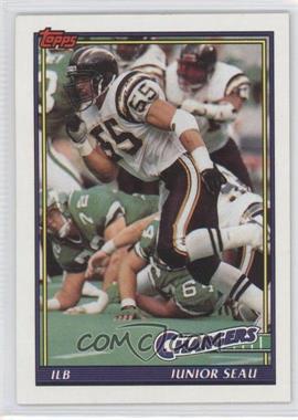 1991 Topps - [Base] #427 - Junior Seau