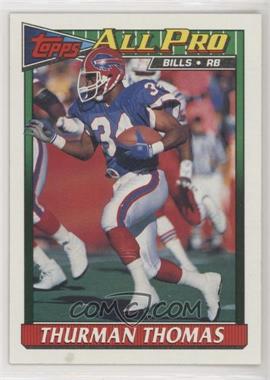 1991 Topps - [Base] #52 - Thurman Thomas [Good to VG‑EX]