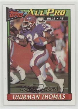 1991 Topps - [Base] #52 - Thurman Thomas