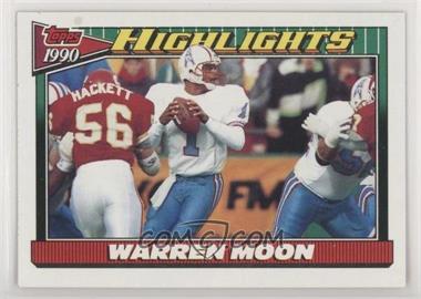 1991 Topps - [Base] #7 - Warren Moon