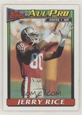 1991 Topps - [Base] #81 - Jerry Rice [Good to VG‑EX]