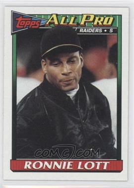 1991 Topps - [Base] #97 - Ronnie Lott