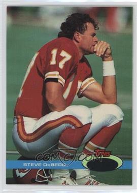 1991 Topps Stadium Club - [Base] - Missing Foil #158 - Steve DeBerg