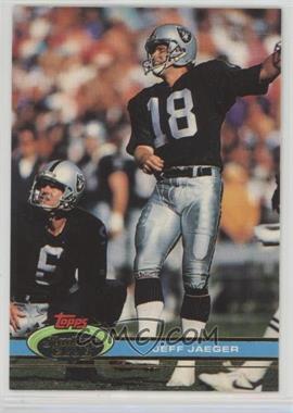 1991 Topps Stadium Club - [Base] - Super Bowl XXVI #221 - Jeff Jaeger [Noted]