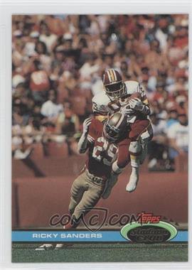 1991 Topps Stadium Club - [Base] - Super Bowl XXVI #437 - Ricky Sanders