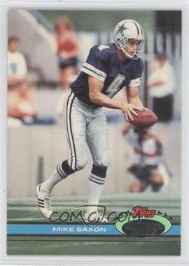 1991 Topps Stadium Club - [Base] - Super Bowl XXVI #456 - Mike Saxon