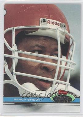 1991 Topps Stadium Club - [Base] - Super Bowl XXVI #464 - Percy Snow