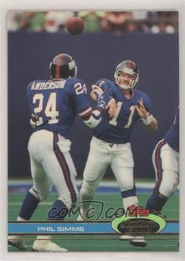 1991 Topps Stadium Club - [Base] #140 - Phil Simms