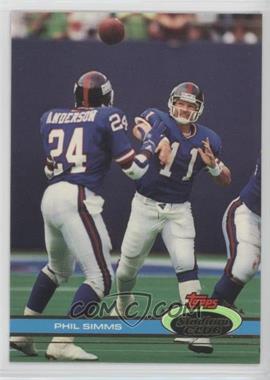 1991 Topps Stadium Club - [Base] #140 - Phil Simms