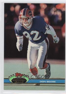 1991 Topps Stadium Club - [Base] #161 - Don Beebe