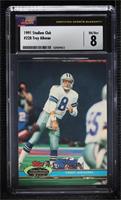 Troy Aikman [CSG 8 NM/Mint]