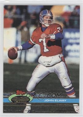 1991 Topps Stadium Club - [Base] #294 - John Elway