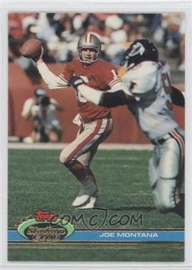 1991 Topps Stadium Club - [Base] #327 - Joe Montana