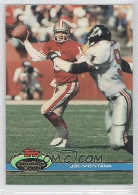 1991 Topps Stadium Club - [Base] #327 - Joe Montana