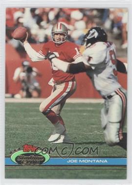 1991 Topps Stadium Club - [Base] #327 - Joe Montana