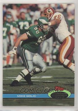 1991 Topps Stadium Club - [Base] #382 - Mike Golic