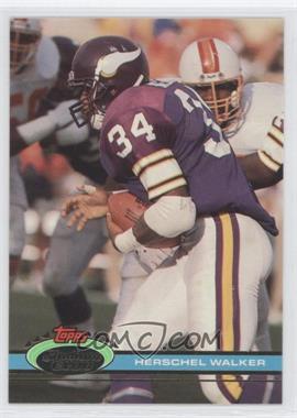 1991 Topps Stadium Club - [Base] #401 - Herschel Walker