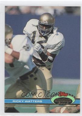 1991 Topps Stadium Club - [Base] #60 - Ricky Watters