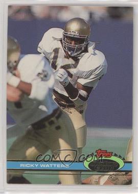 1991 Topps Stadium Club - [Base] #60 - Ricky Watters