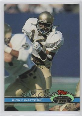 1991 Topps Stadium Club - [Base] #60 - Ricky Watters