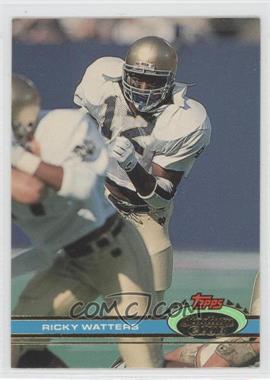 1991 Topps Stadium Club - [Base] #60 - Ricky Watters