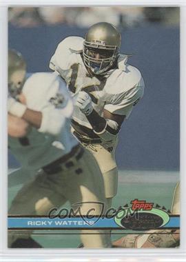 1991 Topps Stadium Club - [Base] #60 - Ricky Watters