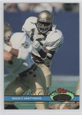 1991 Topps Stadium Club - [Base] #60 - Ricky Watters