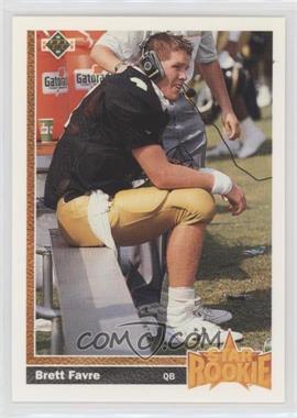 1991 Upper Deck - [Base] - 1992 Hologram #13 - Brett Favre