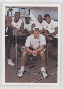 1991 Upper Deck - [Base] - 1992 Hologram #627 - Rookie Force Checklist (Brett Favre, Moe Gardner, Erric Pegram, Bruce Pickens, Mike Pritchard)