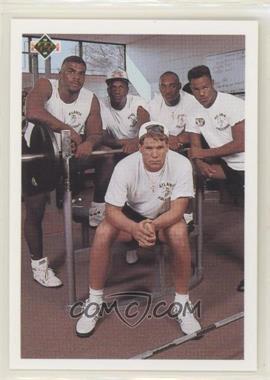 1991 Upper Deck - [Base] - 1992 Hologram #627 - Rookie Force Checklist (Brett Favre, Moe Gardner, Erric Pegram, Bruce Pickens, Mike Pritchard)