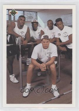 1991 Upper Deck - [Base] - 1992 Hologram #627 - Rookie Force Checklist (Brett Favre, Moe Gardner, Erric Pegram, Bruce Pickens, Mike Pritchard)