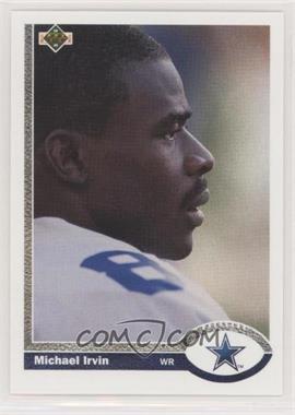 1991 Upper Deck - [Base] #107 - Michael Irvin [EX to NM]