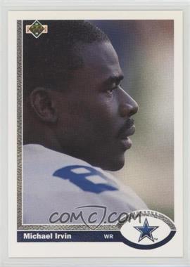 1991 Upper Deck - [Base] #107 - Michael Irvin [EX to NM]