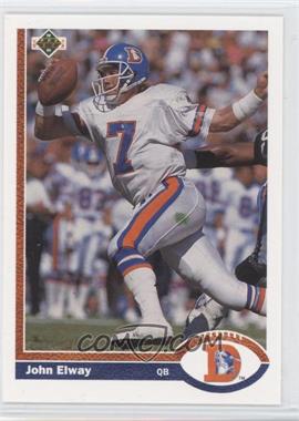 1991 Upper Deck - [Base] #124 - John Elway