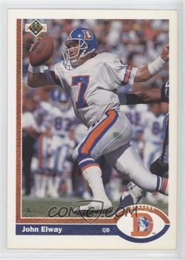 1991 Upper Deck - [Base] #124 - John Elway