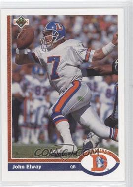 1991 Upper Deck - [Base] #124 - John Elway