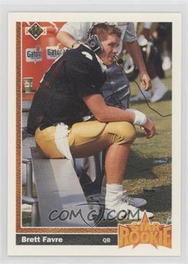 1991 Upper Deck - [Base] #13 - Brett Favre