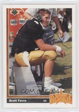 1991 Upper Deck - [Base] #13 - Brett Favre