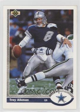 1991 Upper Deck - [Base] #152 - Troy Aikman