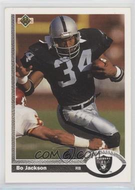 1991 Upper Deck - [Base] #155 - Bo Jackson [EX to NM]