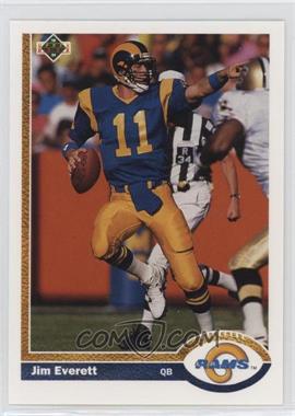 1991 Upper Deck - [Base] #164 - Jim Everett