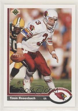 1991 Upper Deck - [Base] #167 - Timm Rosenbach