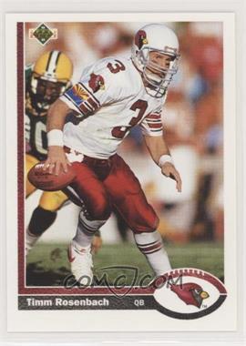 1991 Upper Deck - [Base] #167 - Timm Rosenbach