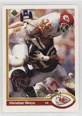 1991 Upper Deck - [Base] #176 - Christian Okoye