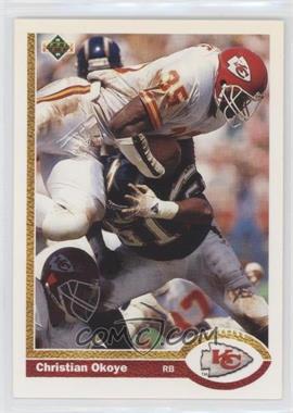 1991 Upper Deck - [Base] #176 - Christian Okoye