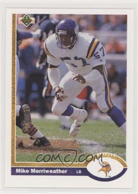 1991 Upper Deck - [Base] #217 - Mike Merriweather